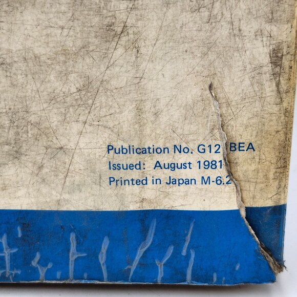 1982 Subaru 1600 1800 Service Manual Engine And Body Fuji Heavy Industries Ltd - Picture 3 of 5